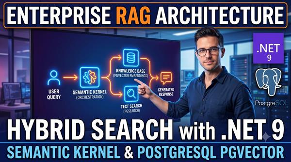Enterprise RAG Architecture in .NET 9: Hybrid Search with Semantic Kernel and PostgreSQL pgvector